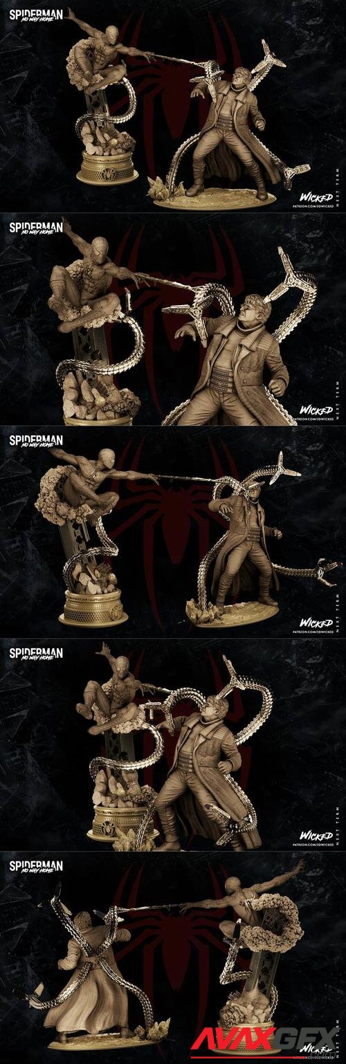 Wicked - Marvel Spider man Sculpture – 3D Print