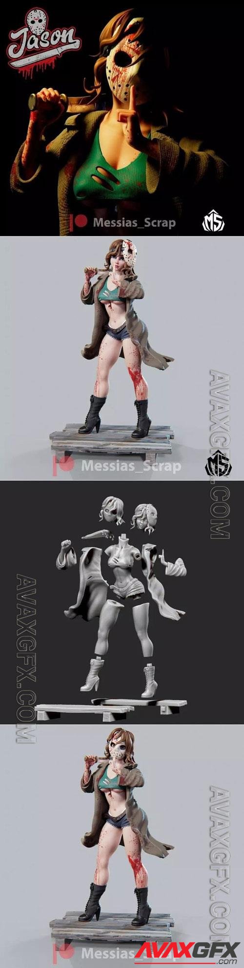 Jason Female 3D STL