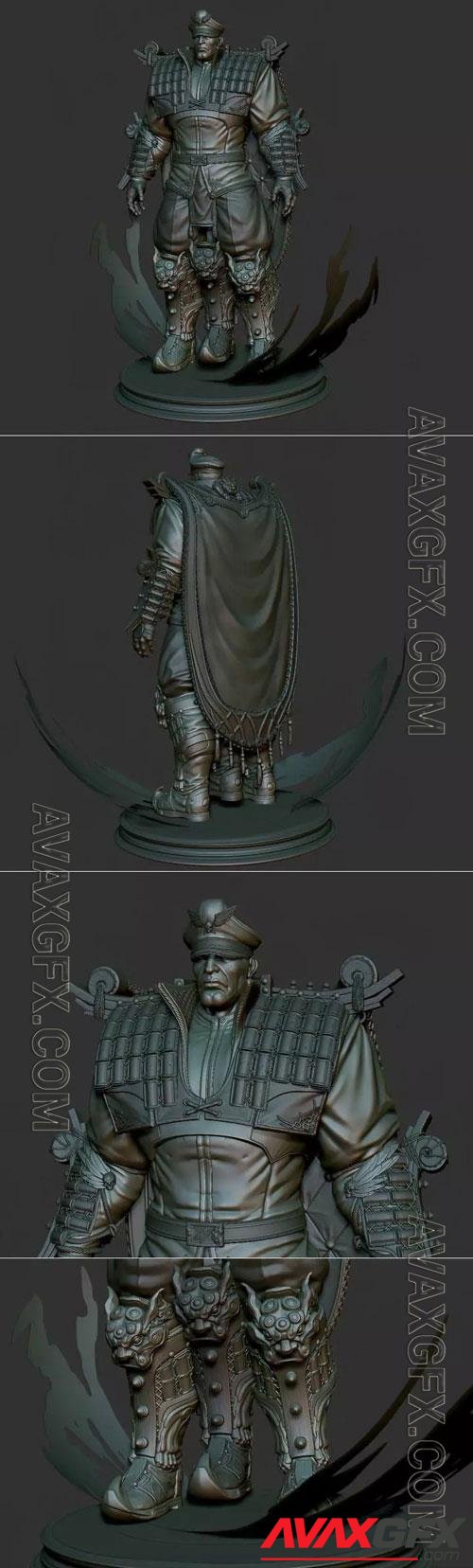 M.Bison - Street Fighter (China stile)3D STL