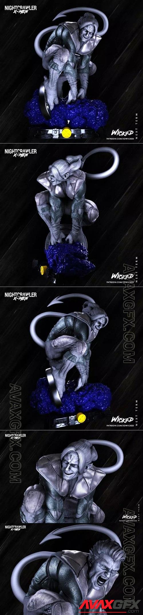 Nightcrawler 3D STL