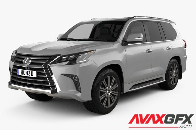 Lexus LX570 2017 3D