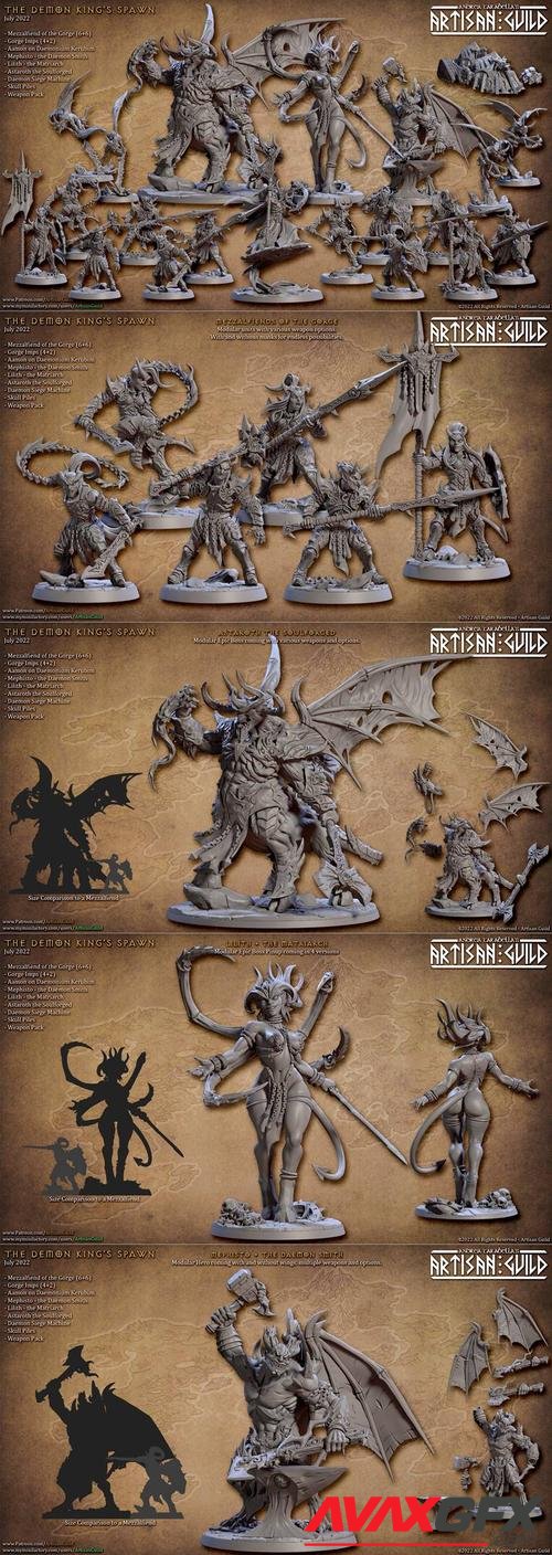 Artisan Guild - The Demon King Spawn – 3D Print