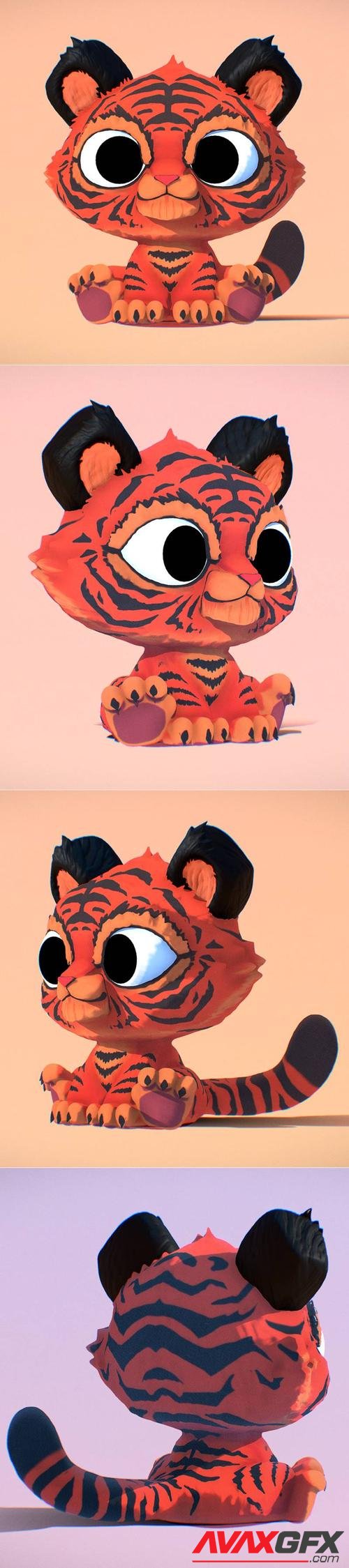 Tiger Cub – 3D Print