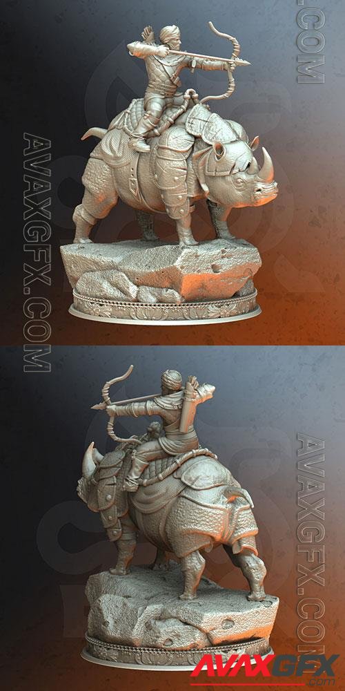 Rhino Rider 3D Print