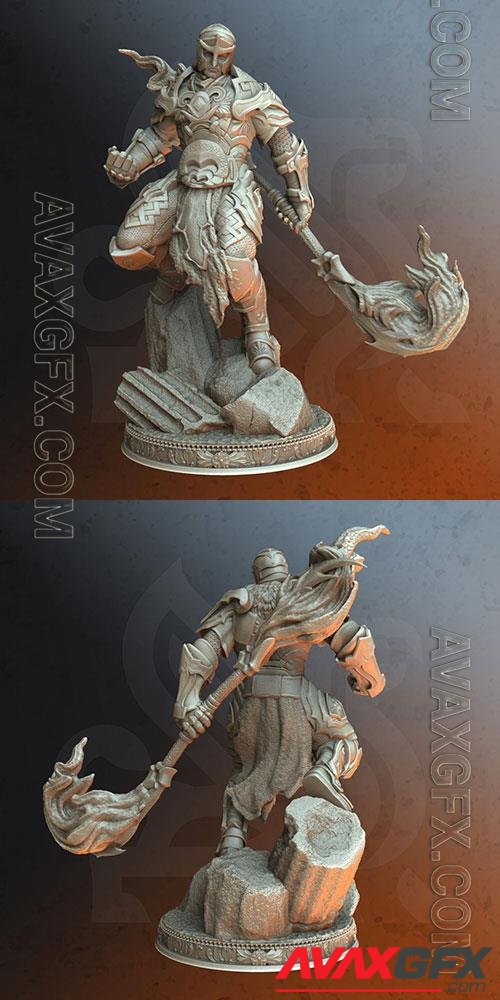 Valadhar Elite - Keydrin the Eldritch Knight 3D Print