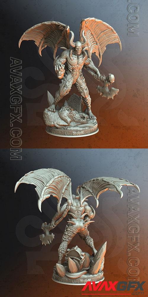 Demon of Ash 3D STL