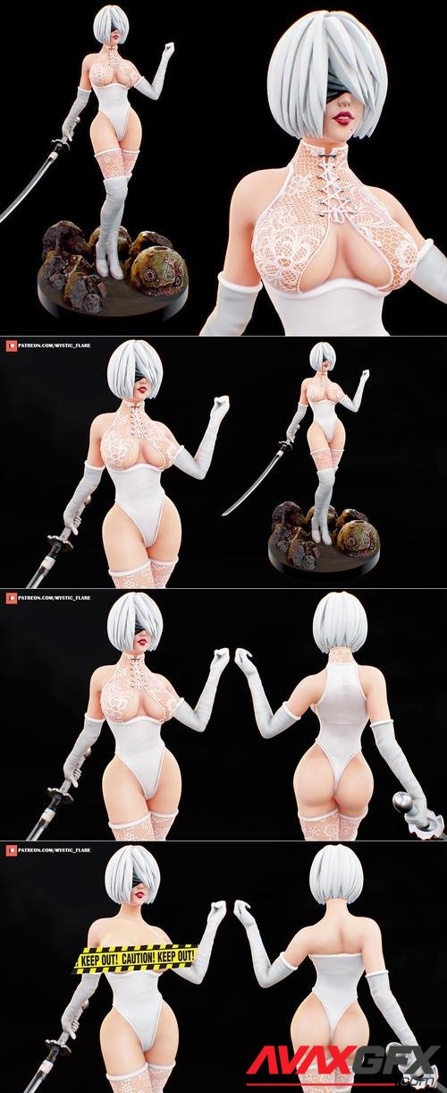 2B Nier Fanart – 3D Print