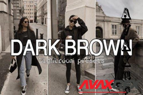 7 Dark Brown Lightroom Presets - 7374367