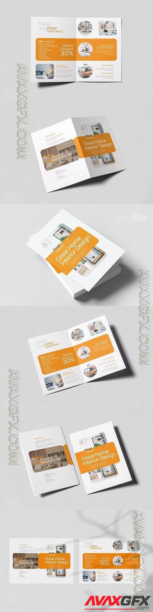 Interior Design Bifold Brochure