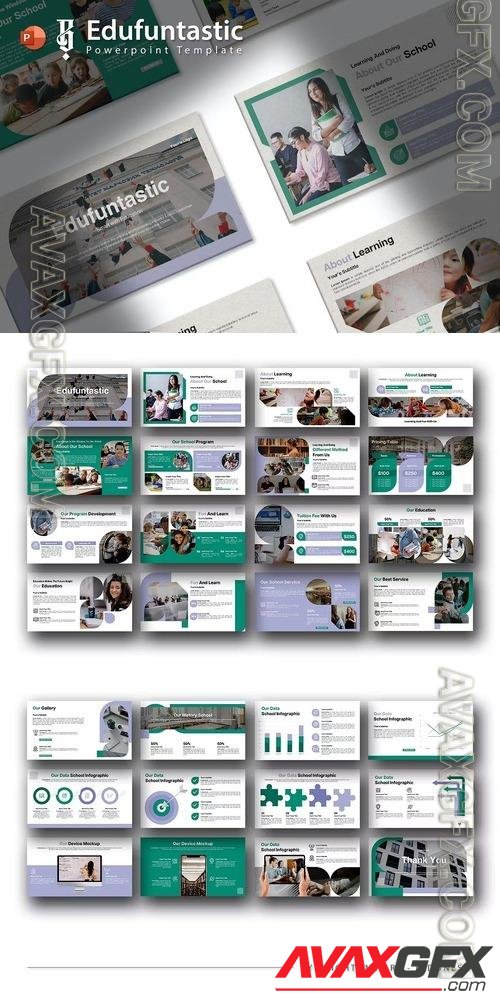 Powerpoint Template - Edufuntastic