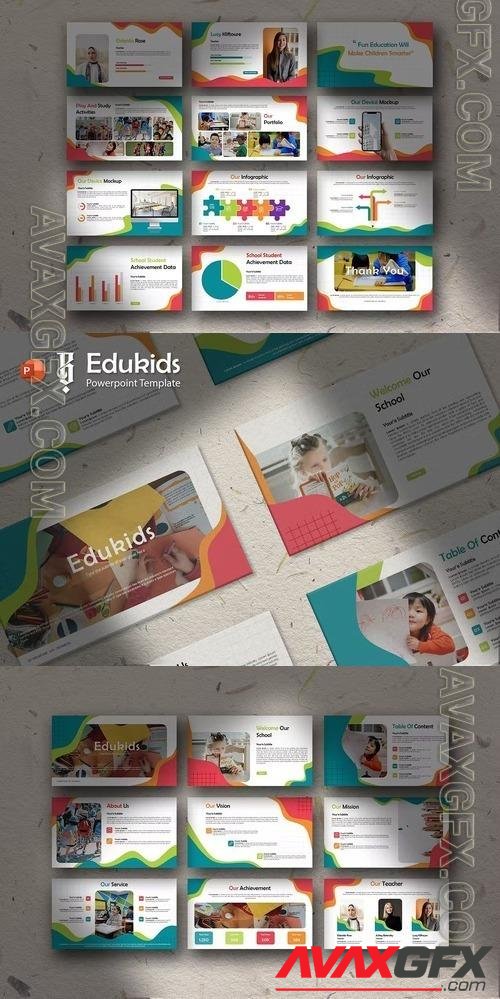 Powerpoint Template - Edukids