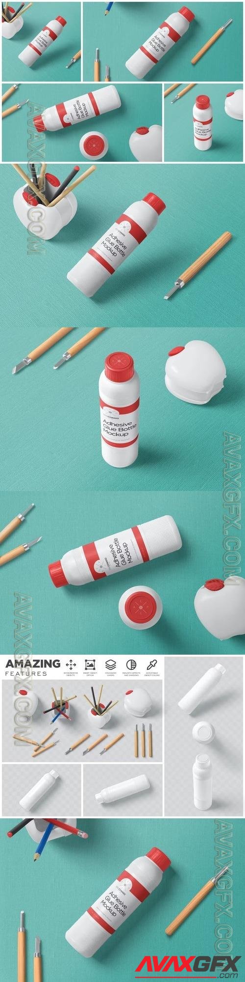 Tall Plastic Bottle Mockups