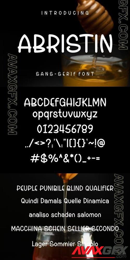 Arbistin Font SAYGALN