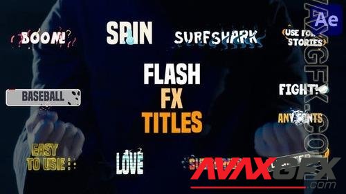 Flash FX Titles | After Effects 38621086