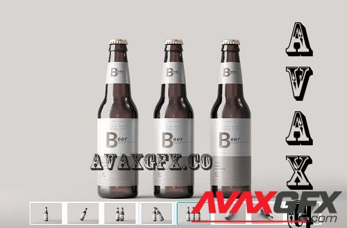 Beer Bottle Mockup - 7380006