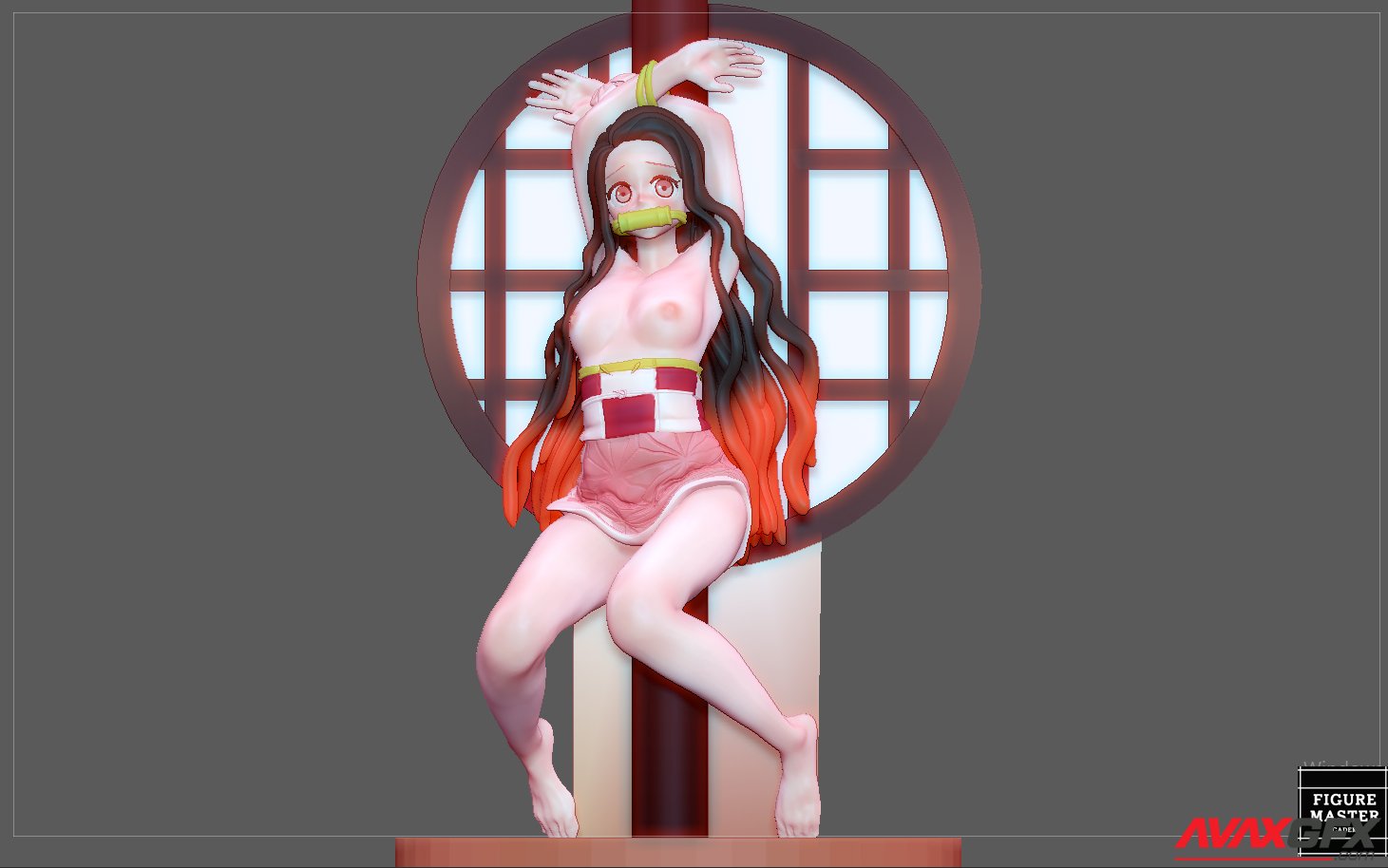 Kamado Nezuko v2 3D Print