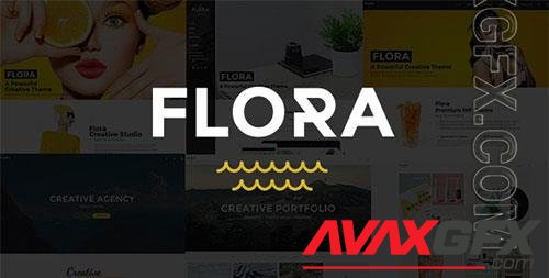 ThemeForest - Flora v1.7.4 - Responsive Creative WordPress Theme - 12038776