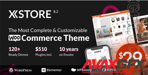 ThemeForest - XStore v8. 2. 3 - Multipurpose WooCommerce Theme - 15780546 - NULLED