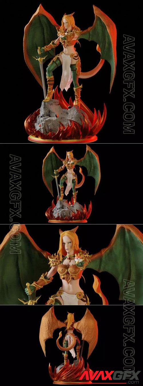 Charizard Waifu 3D Print