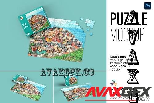 Puzzle Mockup - 12 views - 7387339