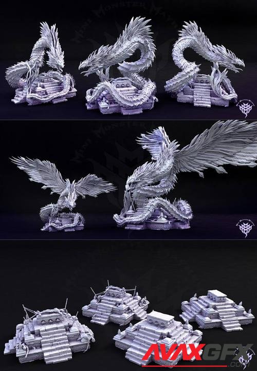 Seduced Kukulcan – 3D Print