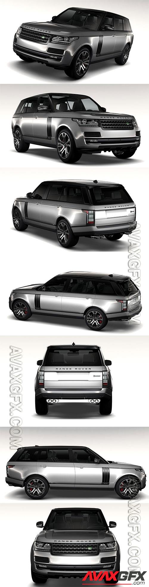 Range Rover SVAutobiography Dynamic LWB 2017 3D Model