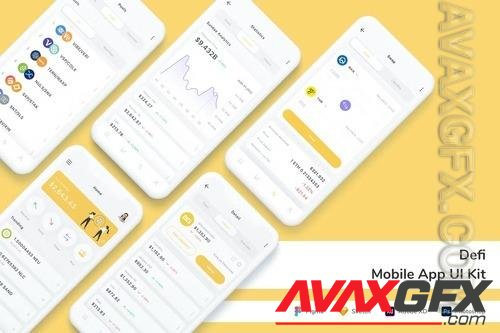 Defi Mobile App UI Kit L3KT843