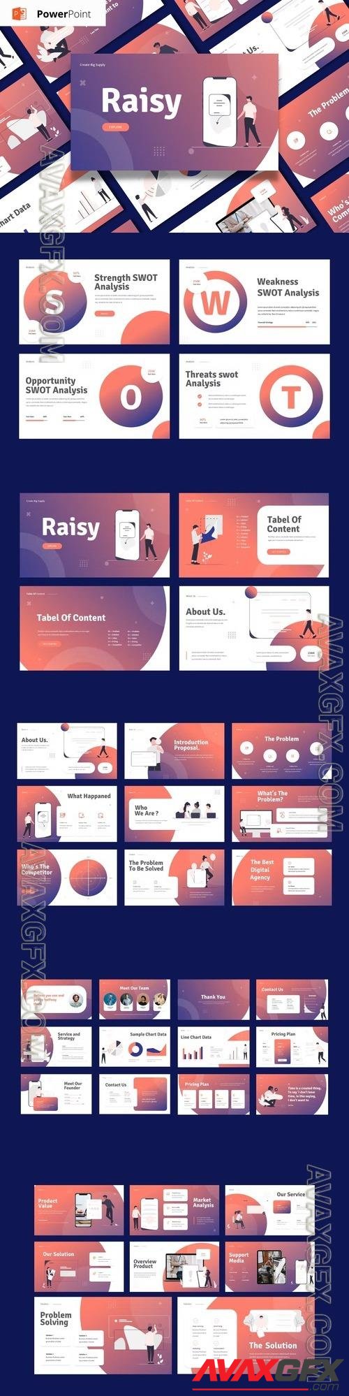 Raisy Powerpoint Business Proposal Presentation