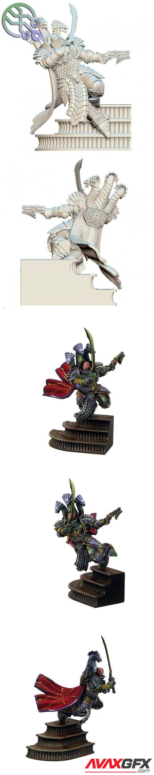 Ghost Knight (Alpharius) – 3D Print