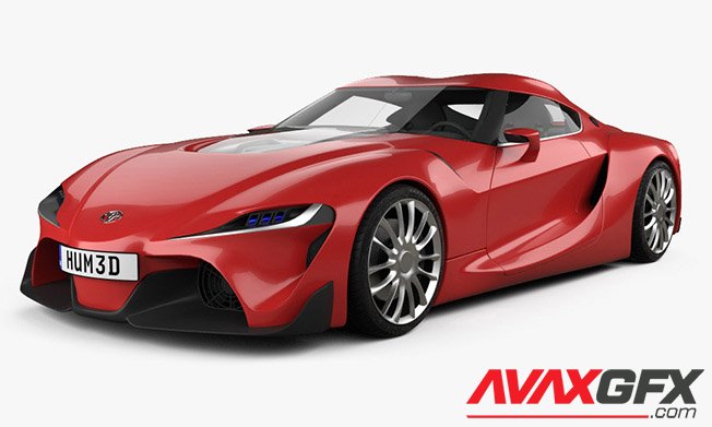 Toyota FT-1 2014 3D