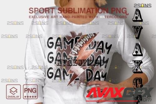 Game Day Football PNG Sublimation V2