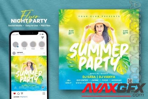 Summer Party Flyer - Sasa 8BPJVVH