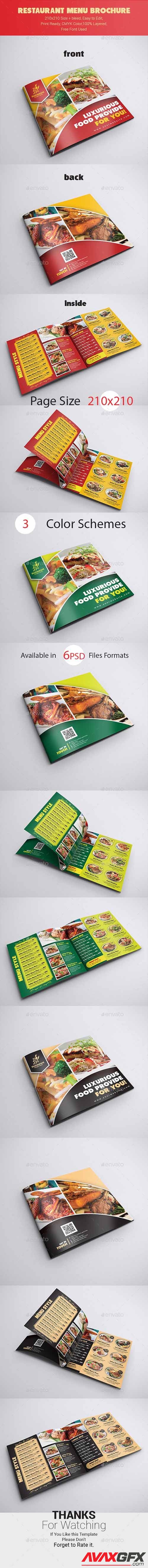 Graphicriver - Restaurant Menu Brochure 21414027