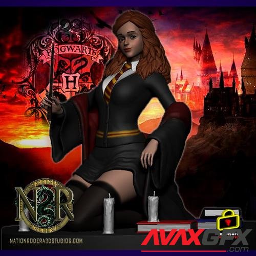 Hermione granger Harry-Potte and NSFW Versionr – 3D Print