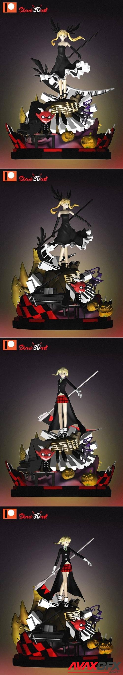 Soul Eater Maka – 3D Print