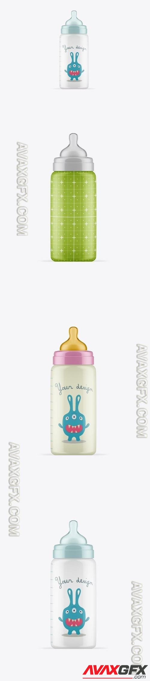 Baby Bottle Mockup