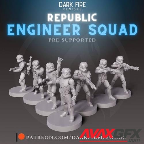 Republic Engineer Squad – 3D Print