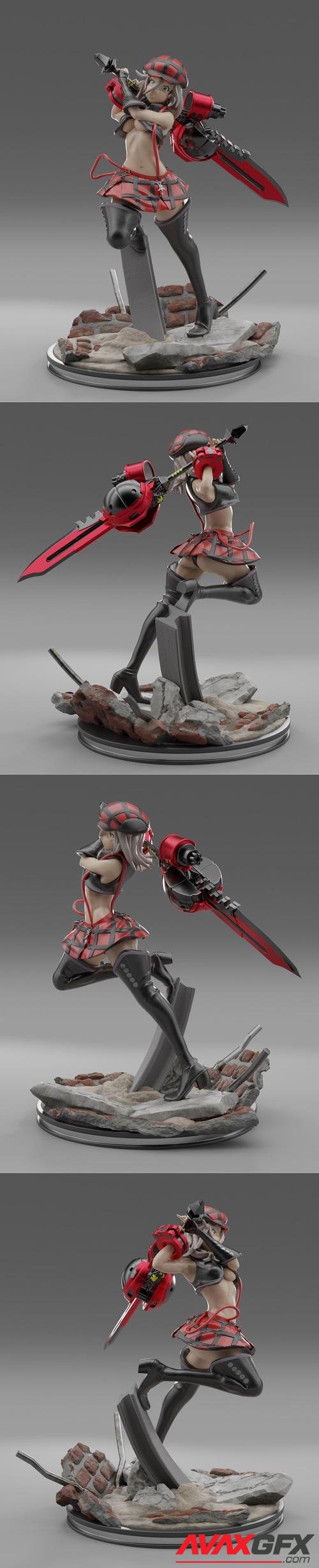 God Eater Alisa Jonathan – 3D Print