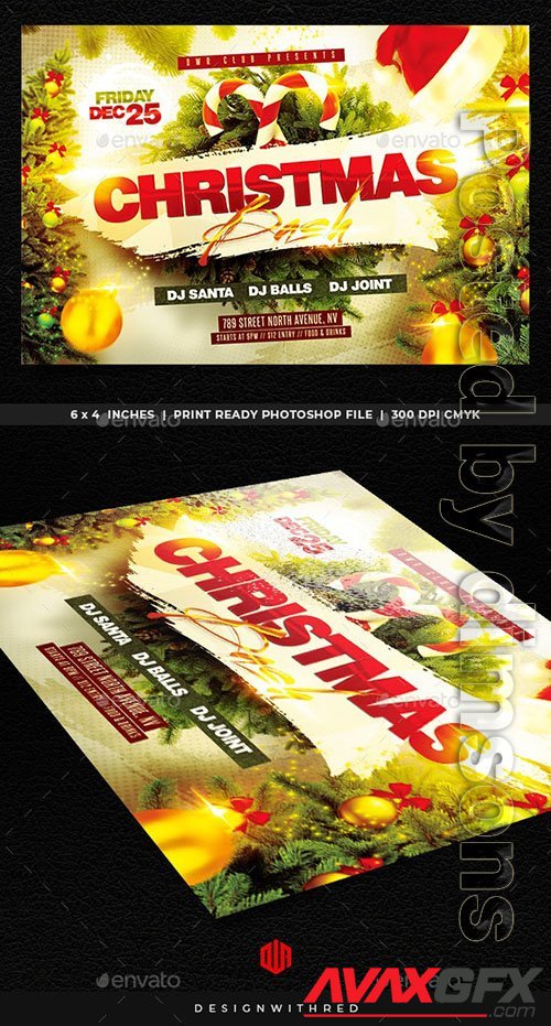 Graphicriver - Christmas Flyer 25091579