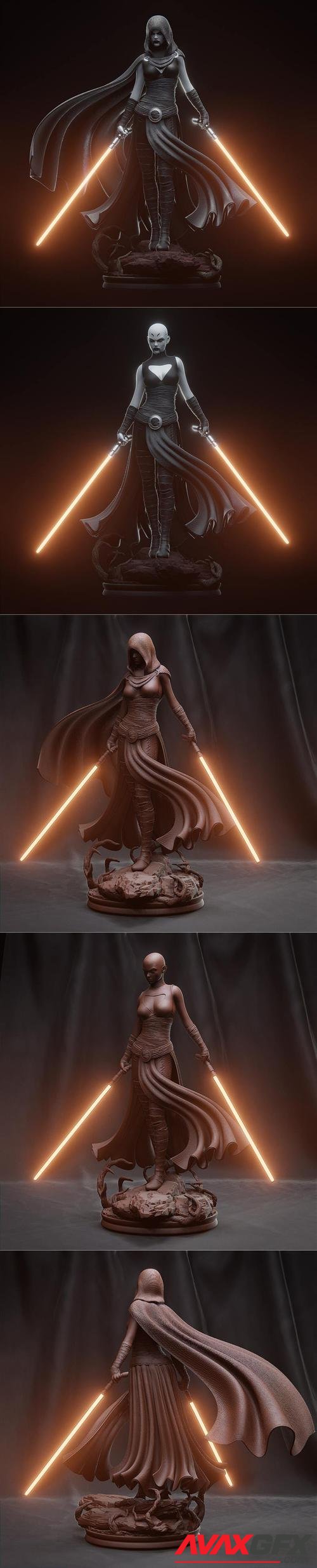 Asajj Ventress - StarWars – 3D Print