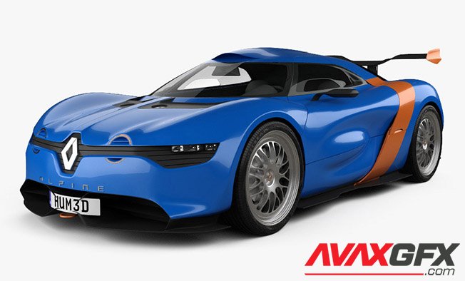 Renault Alpine A110-50 2014 3D