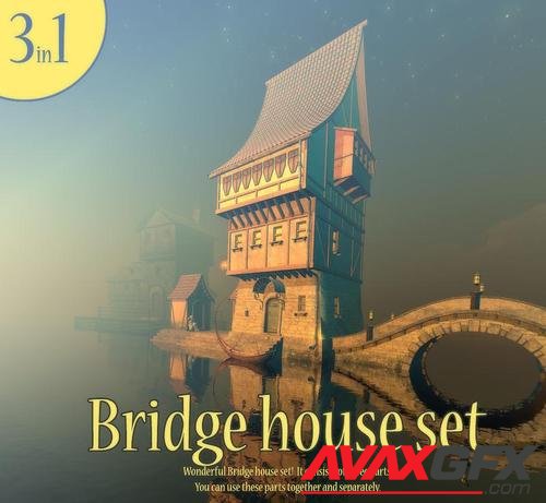 Bridge house set