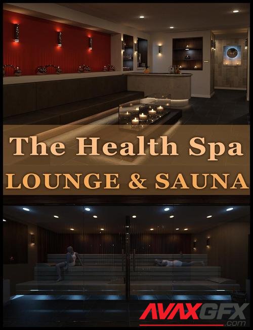 The Health Spa: Lounge and Sauna