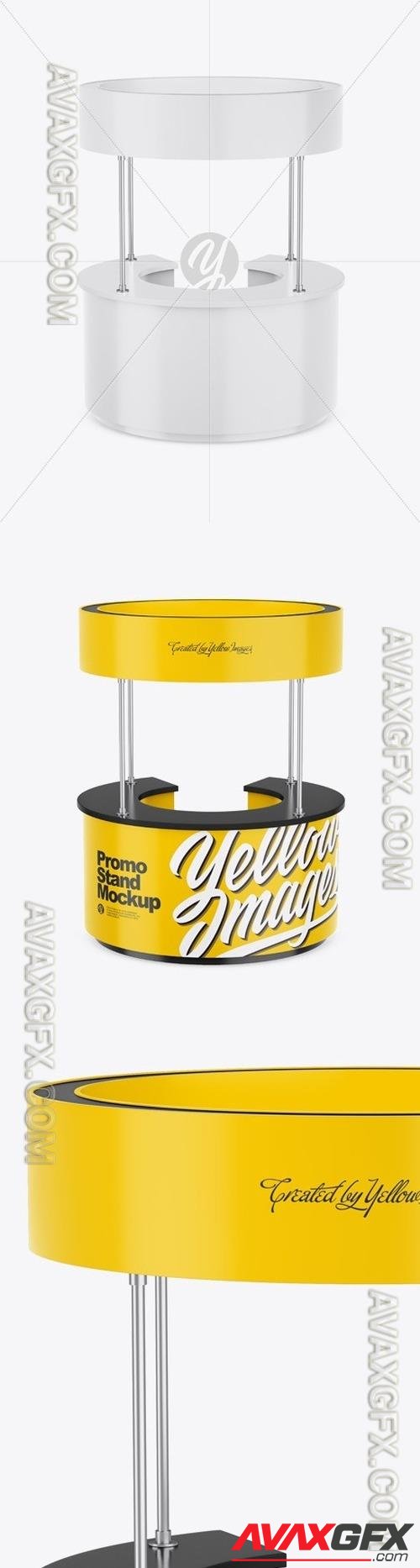 Glossy Promo Stand Mockup 50902 TIF