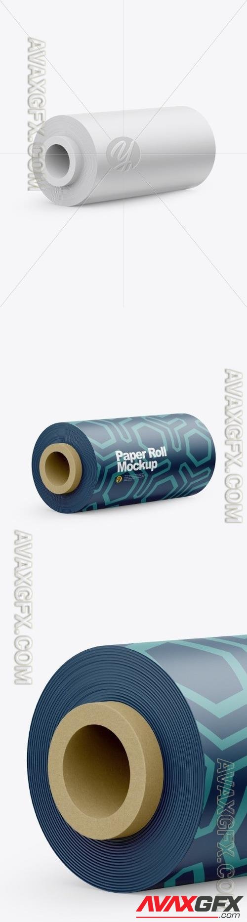 Matte Paper Roll Mockup 50643 TIF