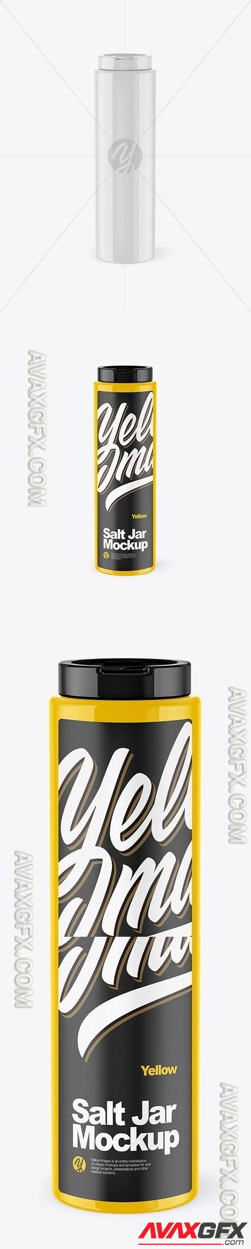 Glossy Salt Jar Mockup 50495 TIF