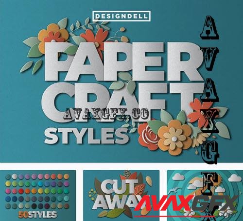 PaperCraft Photoshop Effects - 1195428