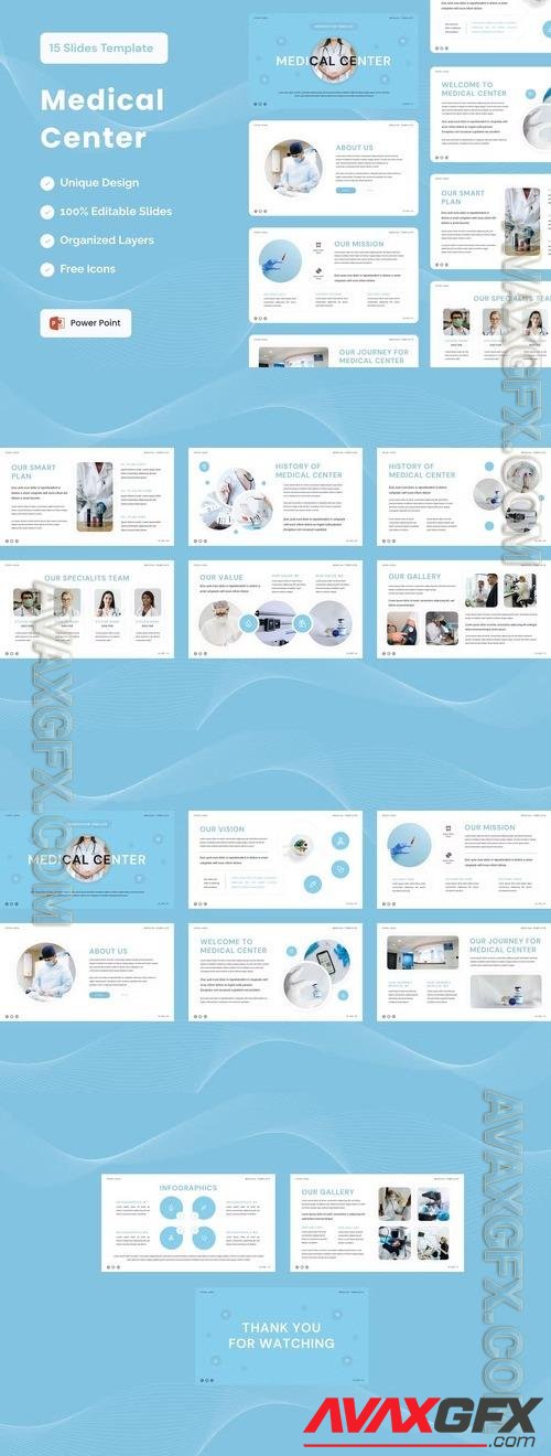 medical center presentation template