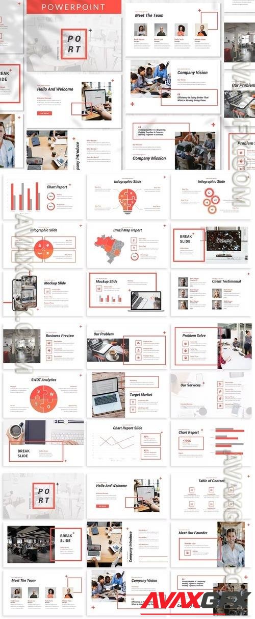 Port - Business Powerpoint Template