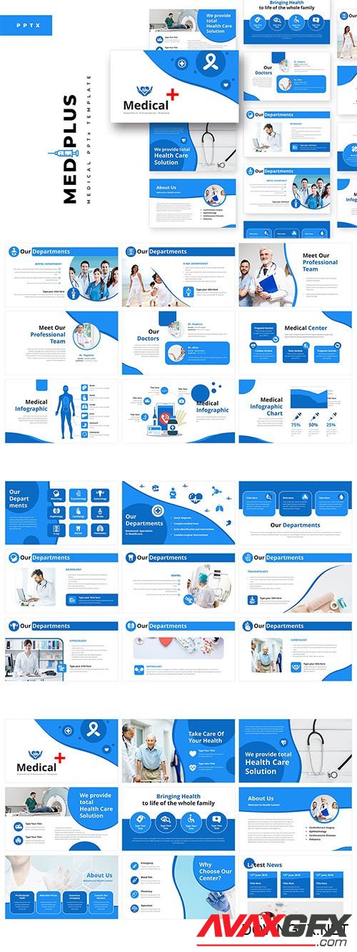MediPlus Medical PowerPoint Template